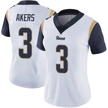 Men's Nike Cam Akers White Los Angeles Rams Game Jersey