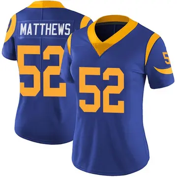 Los Angeles Rams Clay Matthews Vapor Untouchable Limited White Mens Jersey  in 2023