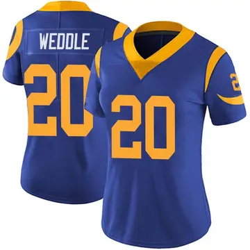 Los Angeles Rams Eric Weddle Gold Color Rush Game Jersey - Bluefink