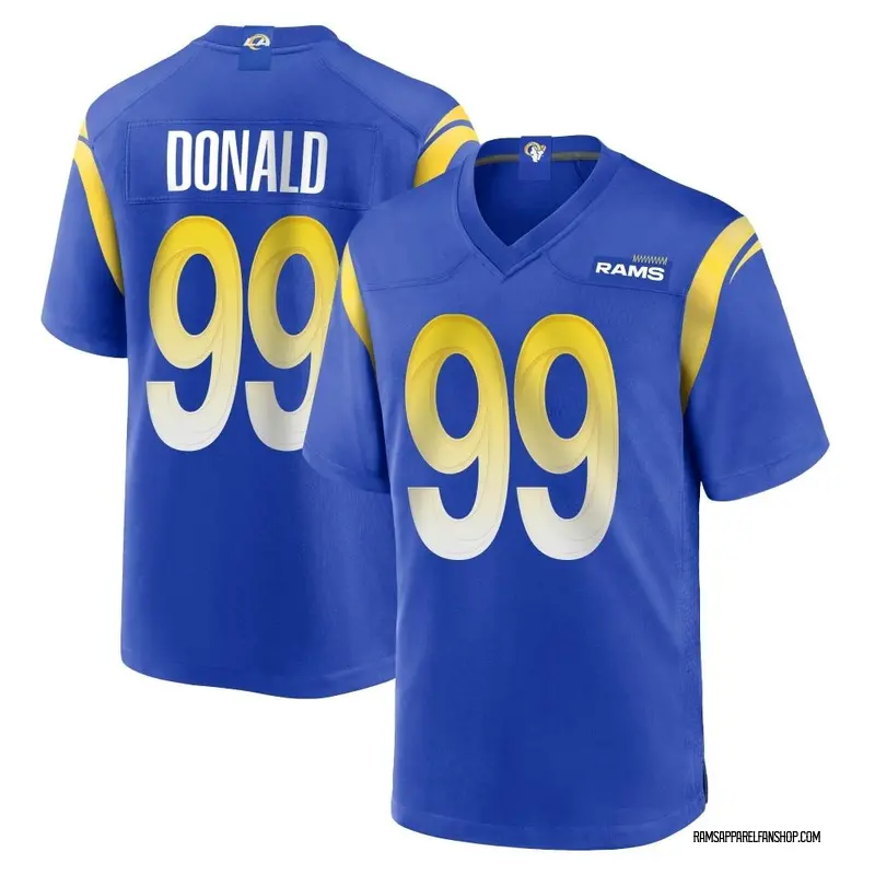 Youth Los Angeles Rams Aaron Donald Royal Game Alternate Jersey By Nike