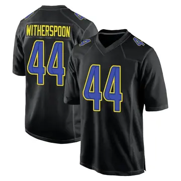 Men's Nike Ahkello Witherspoon Royal Los Angeles Rams Game Jersey