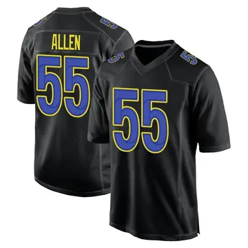 Brian Allen Limited NO.55 White Vapor Untouchable Men's Rams Jersey