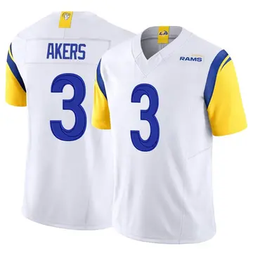 Los Angeles Rams Nike Game Road Jersey - Light Bone - Cam Akers - Mens