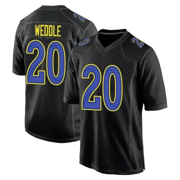 Los Angeles Rams Eric Weddle Gold Color Rush Game Jersey - Bluefink