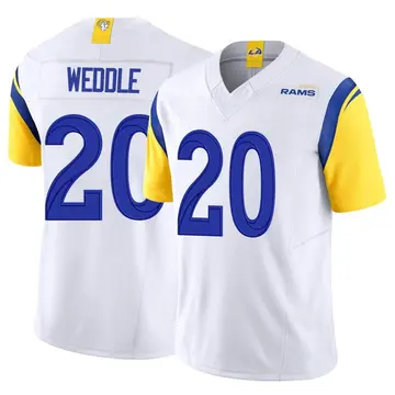 Los Angeles Rams Eric Weddle Gold Color Rush Legend Jersey - Bluefink