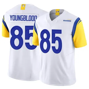 80's Jack Youngblood Los Angeles Rams Authentic Sandknit NFL Jersey Size XL  – Rare VNTG