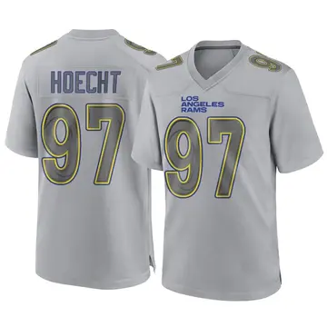 Michael Ojemudia Men's Nike White Los Angeles Rams Alternate Custom Jersey Size: 3XL