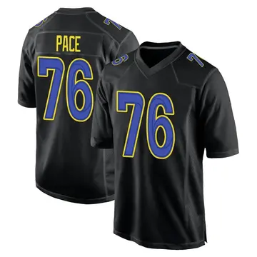 Orlando Pace Los Angeles Rams Jersey #76 Royal Blue Elite Vapor Untouchable  Alternate