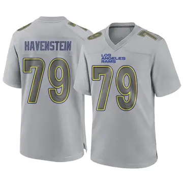 NFL Auction  STS - Rams Rob Havenstein Historic Monday Night Game Used  Jersey Size 42 (11/19/18)