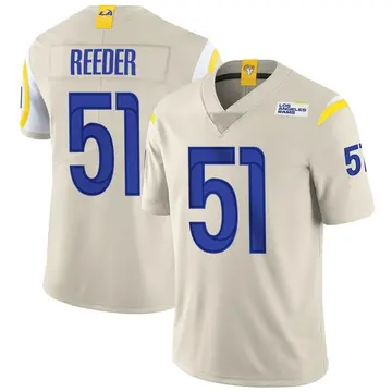 Troy Reeder Women's Nike Los Angeles Rams Bone Custom Game Jersey